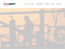 Tablet Screenshot of calenergyresources.com